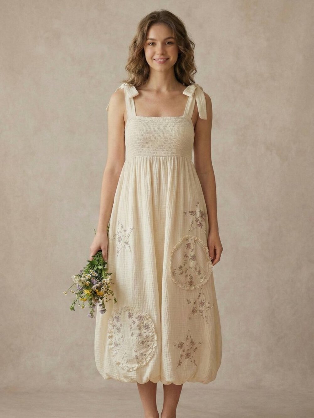Boho Cream Dress
